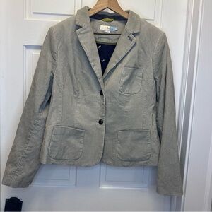 Boden‎ Light Gray Corduroy Blazer
